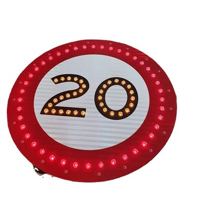 Señales de aluminio de tamaño estándar personalizadas para la gestión del tráfico