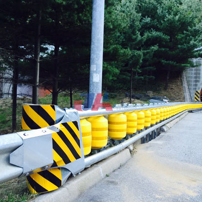 Q235 Q345 EVA espuma barrera giratoria de seguridad vial ahorrar volumen para el sistema de seguridad del tráfico