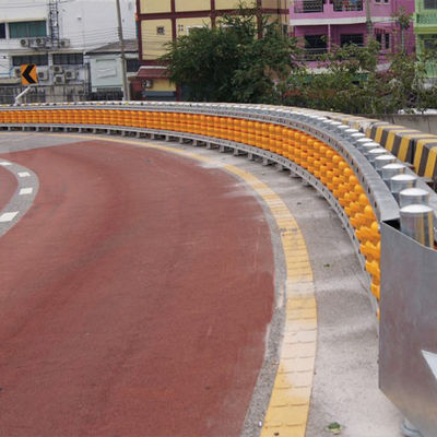 Seguridad vial EVA Barrera rotativa Certificada ISO y adecuada para diversas necesidades
