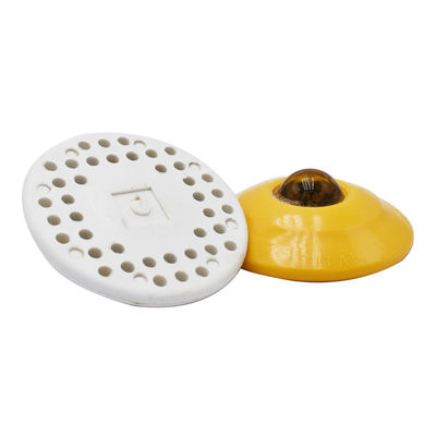 Reflector de carretera 10cm-25cm Ojo de gato de plástico con LED Rojo Azul Amarillo Blanco Verde
