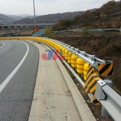 Acero de alta intensidad de rodadura de barandilla galvanizado en caliente para la seguridad del tráfico vial