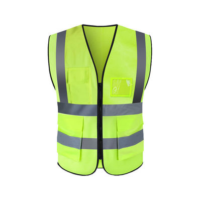 Vestido reflector de alta visibilidad para la seguridad de la construcción