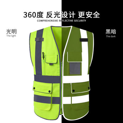 Vestido reflectante para ciclismo al aire libre con banda reflectante de alta visibilidad