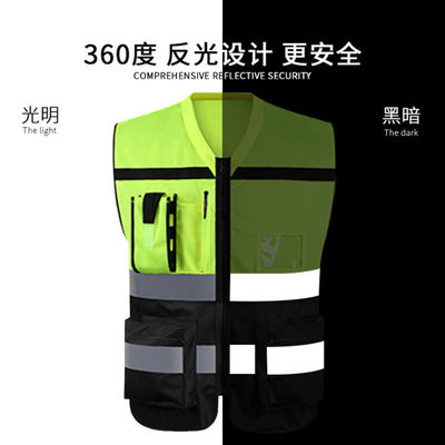 Vestido reflectante para ciclismo al aire libre con banda reflectante de alta visibilidad