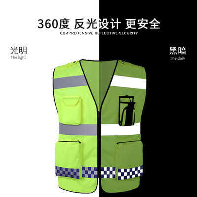 Ropa de seguridad para deportes al aire libre chaleco reflectante chaleco para correr y andar en bicicleta