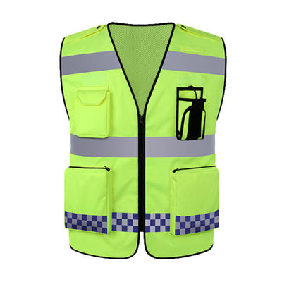 Características especiales Vestido de seguridad de construcción vial con tiras impermeables y reflectantes