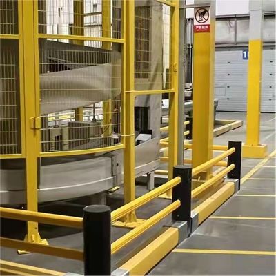 Barreras de protección contra colisiones de acabado recubiertas en polvo Construcción Barrera de colisión exterior