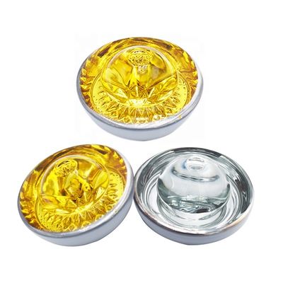 Marcador de LED de alta visibilidad de vidrio pequeño Ojo de gato Rod Stud para la seguridad vial IP68 acreditado