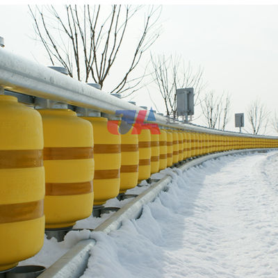 Barrera de tránsito de tipo EVA de acero inoxidable ISO segura para el tráfico en carretera