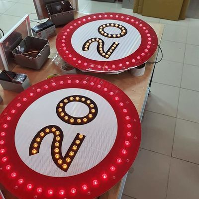 Tablero de mensajes reflectores personalizados Señal de carretera para la seguridad del tráfico 10cm-25cm cinta reflectante