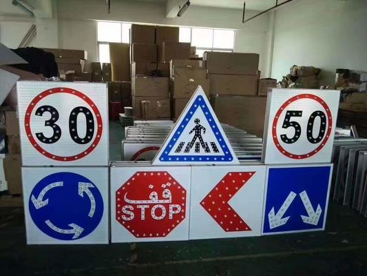 Tablero de mensajes reflectores personalizados Señal de carretera para la seguridad del tráfico 10cm-25cm cinta reflectante