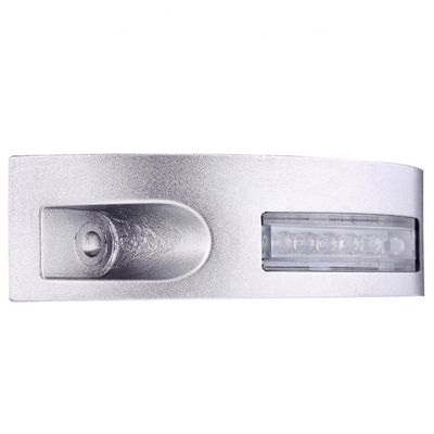 LED Solar Road Stud en 123 * 45mm Tamaño con LED Rojo Azul Amarillo Escribir Verde