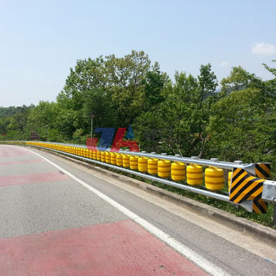 OEM Barrera de seguridad de rodillos de carretera Barrera de protección de rodillos galvanizados calientes Barrera de choque