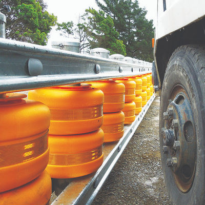 Rejillo de protección de rodillos anti-colisión giratorio para Q235 Q345 EVA Rejillo de protección de carretera