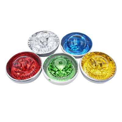 Vidrio de aluminio para carreteras con ojos de gato en seguridad vial con color LED amarillo