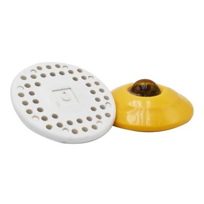Reflector de rodadura LED Rodadura solar Rodadura ojo de gato redondo Rodadura de plástico para la seguridad vial