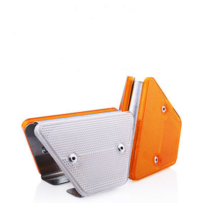 Reflector de barandillas de seguridad vial en PVC de color personalizado para carreteras y seguridad vial