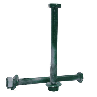 Acero galvanizado de carbono Hex Guardrail pernos de empalme 5/8 &quot;-11X 2&quot; para la carretera antiterrorista