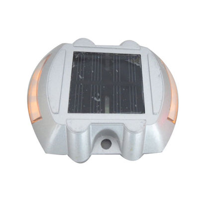 100*100*20mm de aluminio con luz solar intermitente LED para cruces peatonales