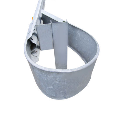 Barandillas de protección de carreteras de viga W recubiertas en polvo con revestimiento galvanizado y terminal final