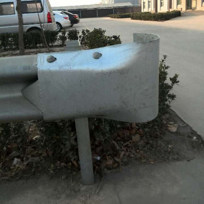 Terminal de extremo de barrera de colisión galvanizado para seguridad vial