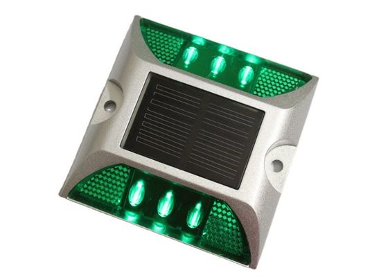 Puente de carretera cuadrado con luz solar LED Blanco Amarillo Rojo Azul Verde Cone de advertencia de carretera