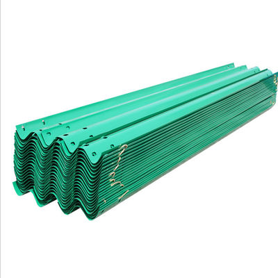 Estándar AASHTO M-180 certificado W Beam Galvanized Highway Guardrail para acero Q235 Q345