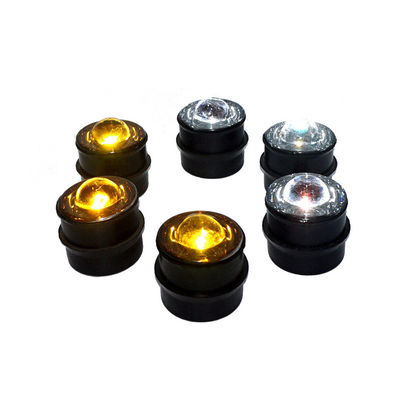 Material de la carrocería fundición de aleación de aluminio plástico LED Strobe Road Stud para una alta visibilidad