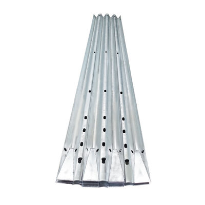 Barandillas rodantes para la seguridad vial de acero galvanizado en caliente W Beam Bridge Guardrail