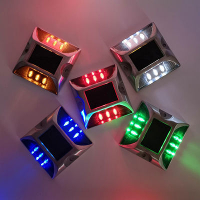Equipo de seguridad vial de aluminio LED solar intermitente