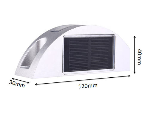Ojos de gato de doble cara Rodas solares hechas de PC de aluminio con diseño de sombra roja