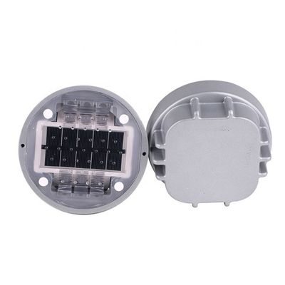 Signo de advertencia de marcado rojo de la entrada LED Solar Cat Eye Road Stud para mejorar la seguridad