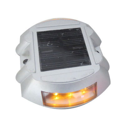 Signo de advertencia de marcado rojo de la entrada LED Solar Cat Eye Road Stud para mejorar la seguridad