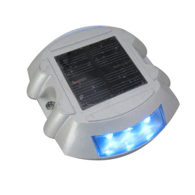 Signo de advertencia de marcado rojo de la entrada LED Solar Cat Eye Road Stud para mejorar la seguridad