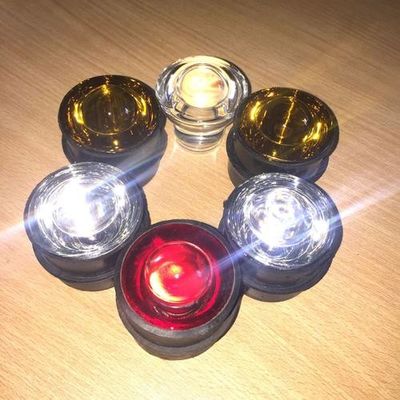 Tamaño personalizado Rodillo de aluminio de ojo de gato Rodillo reflector para la seguridad vial
