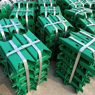 Q235 Q345 Acero galvanizado para vigilancia de carreteras con especificaciones personalizadas