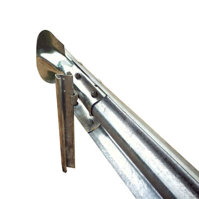 Solución de protección de barandillas de carretera de alta durabilidad Q235 SJ235R poste Z galvanizado