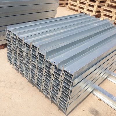 Q235 Q345 Acero galvanizado con vigas onduladas W