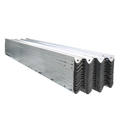 CE/BV/ISO 18001 Certificado W Beam 2 Barrera de protección de acero flexionado para barreras contra choques en carreteras