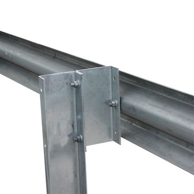 Barrera para vehículos de carretera galvanizado en polvo con recubrimiento de vigas de tres bandas W vigas de protección