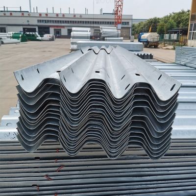 Barrera recta de acero galvanizado en caliente