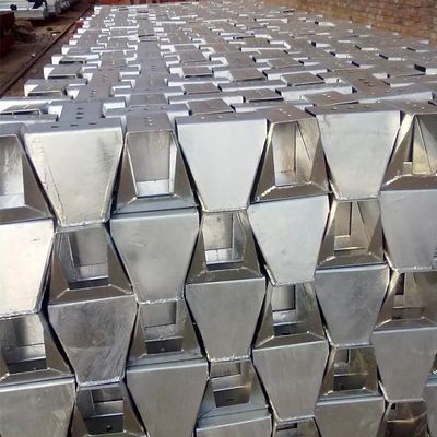 Seguridad de la barandilla de seguridad de la carretera de acero galvanizado bloqueador de caja de acero OEM