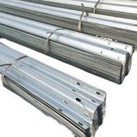 Seguridad del tráfico en la carretera personalizada W viga de acero baranda de protección galvanizado a fuego Q235 Q345
