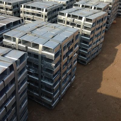 Post y espaciador de canal U galvanizado y sumergido en caliente para la instalación de barandillas fuertes