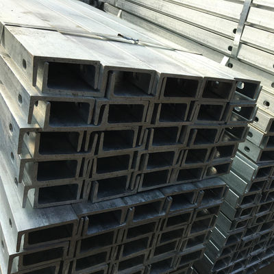 Post y espaciador de canal U galvanizado y sumergido en caliente para la instalación de barandillas fuertes