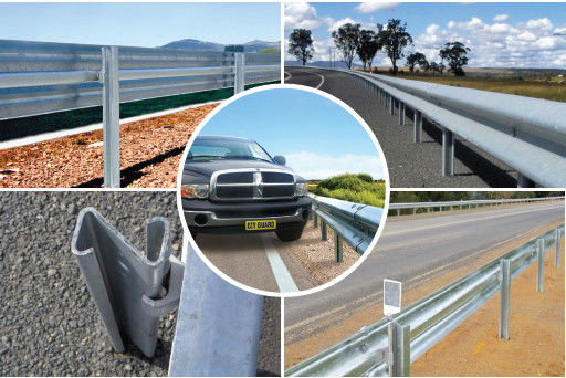 Ezy-Guard Smart Highway Guardrail Post estándar AASHTO M-180 para seguridad al aire libre