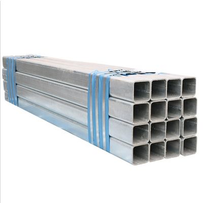 Postes cuadrados galvanizados y recubiertos en polvo Q235 Q345 para la distribución de barreras de tráfico