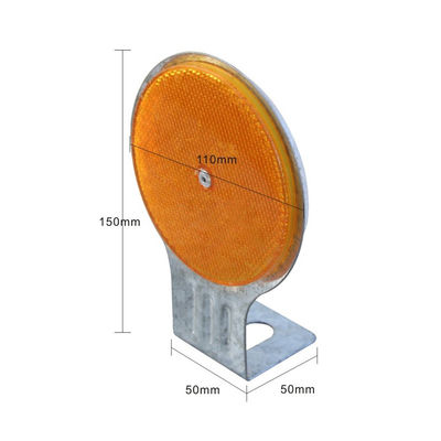 Barreras de protección de la carretera con norma EN124 y material de PVC con reflector de marcado de carretera