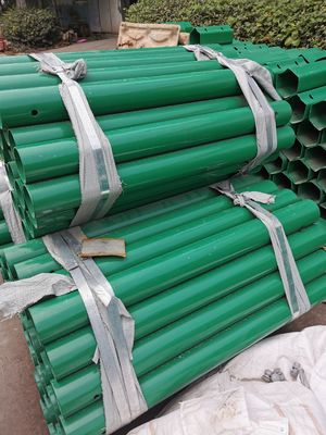 Seguridad vial PVC baranda de protección para la protección de la carretera a un precio asequible