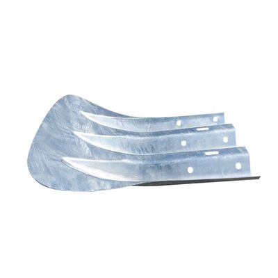 Q235 Q345 Acero galvanizado para carreteras barandilla de protección de cola de pez para proyectos personalizados